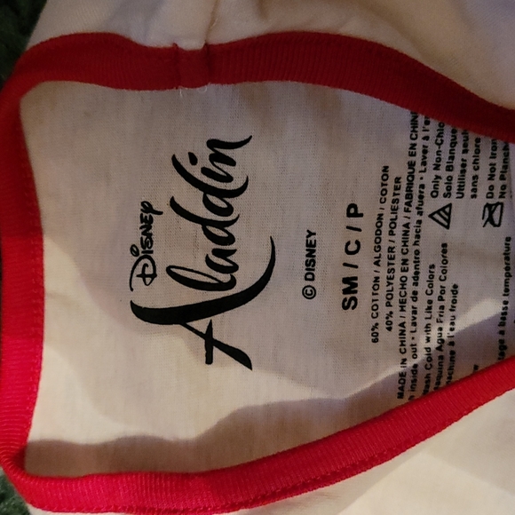 Aladdin Small Ivory, Red,& Gold Tank - Picture 2 of 2